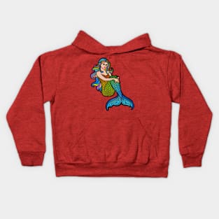 Pretty Mermaid Kids Hoodie